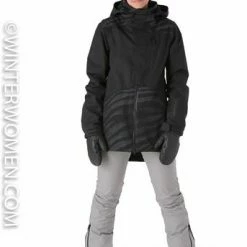 Volcom Women's Pine 2L TDS Jacket -Spyder Shop 20182019volcomwomenspine2ltdsjacketblackm3