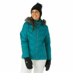 Nils Women's Cervinia Faux Fur Parka