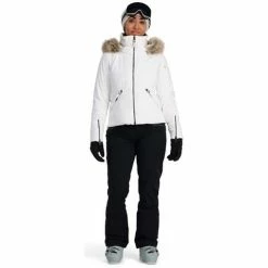 Spyder Women's Pinnacle GTX Infinium Down Jacket -Spyder Shop fw23 spyder womenspinnaclegtxinfiniumdownjacket white 3