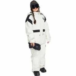 Volcom Women's Melancon Gore-Tex Jacket -Spyder Shop fw23 volcom womensmelancongoretexjacket offwhite 3