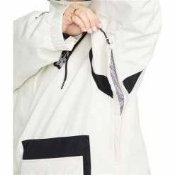 Volcom Women's Melancon Gore-Tex Jacket -Spyder Shop fw23 volcom womensmelancongoretexjacket offwhite 5