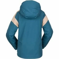 Volcom Women's Melancon Gore-Tex Jacket -Spyder Shop fw23 volcom womensmelancongoretexjacket petrolblue 2