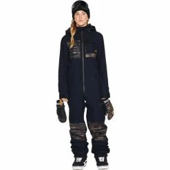 Volcom Women's Romy Snow Suit -Spyder Shop fw23 volcom womensromysnowsuit black 1